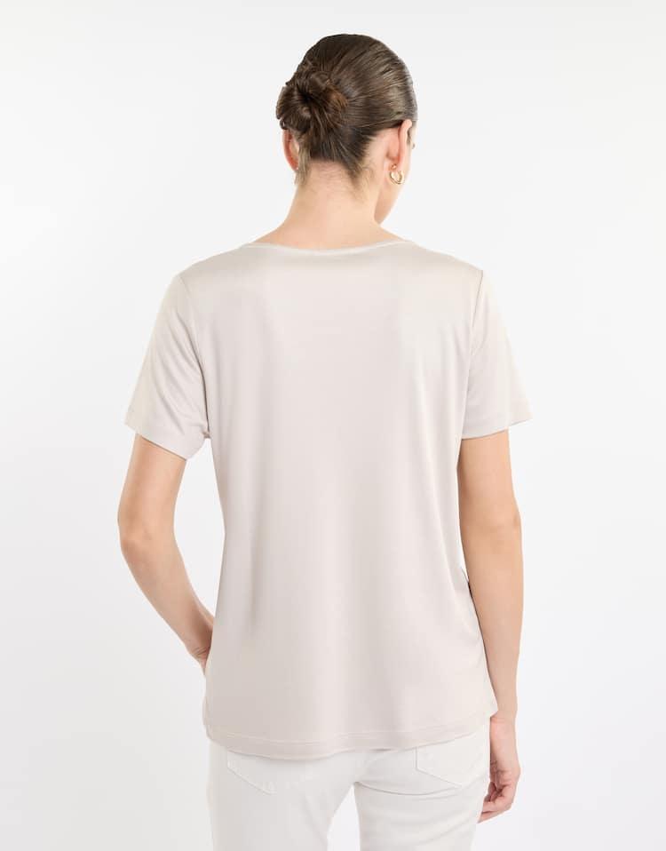 T-shirt in Jersey<BR/> NPWB2506150XBA B009 FAY 