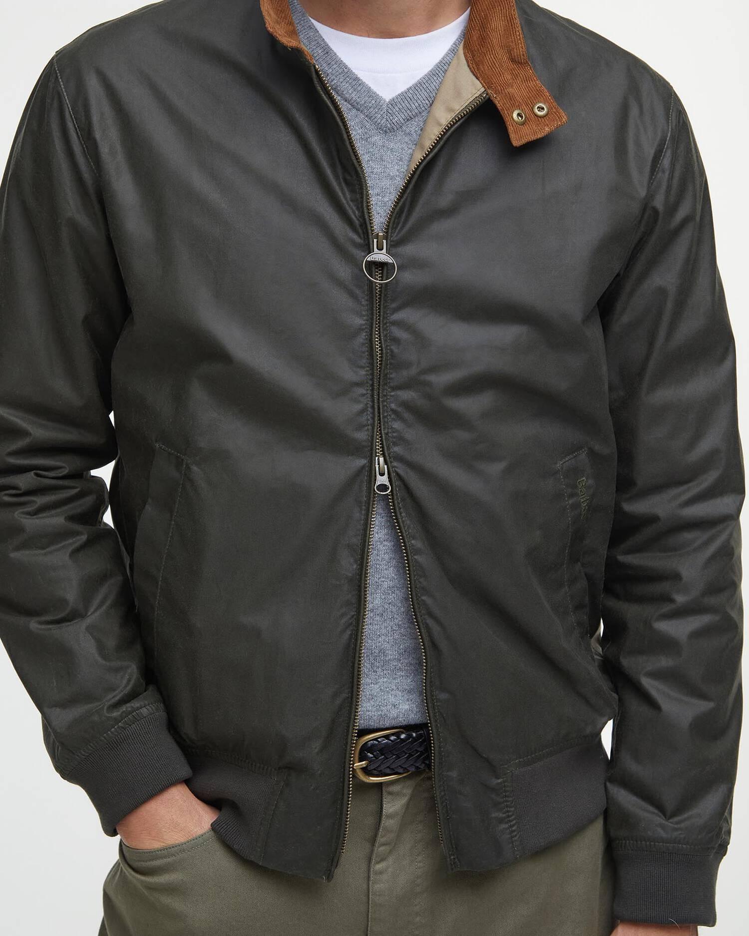 Giacca cerata leggera Royston<BR/> MWX1350MWX OL51 BARBOUR 