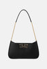 Borsa a spalla con dettaglio logo