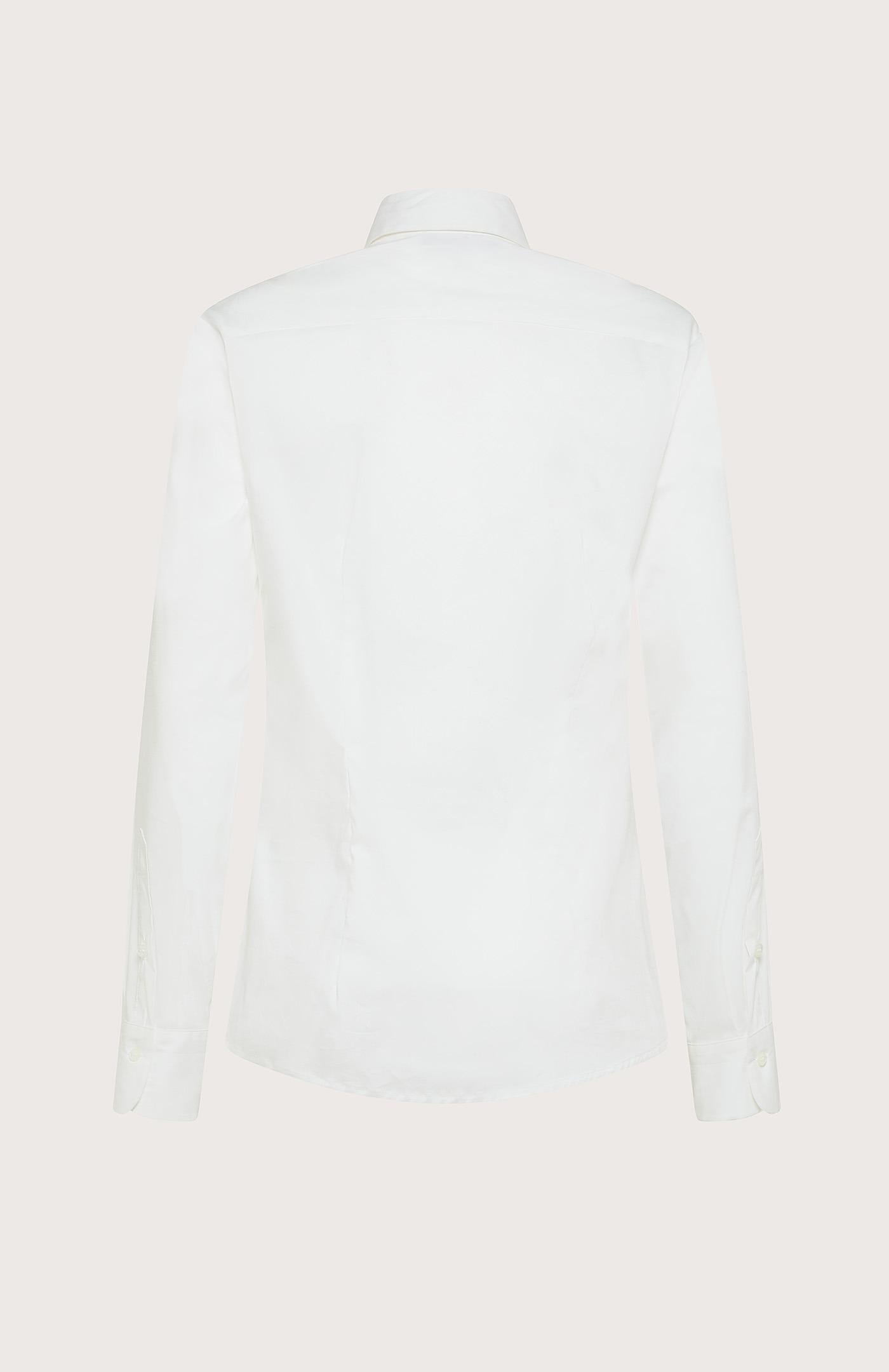 Women's cotton blend shirt