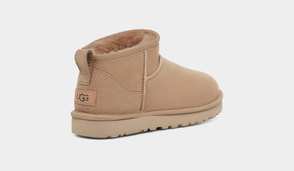 Scarpa donna Classic utra mini in pelle scamosciata 1116109 SAN UGG 