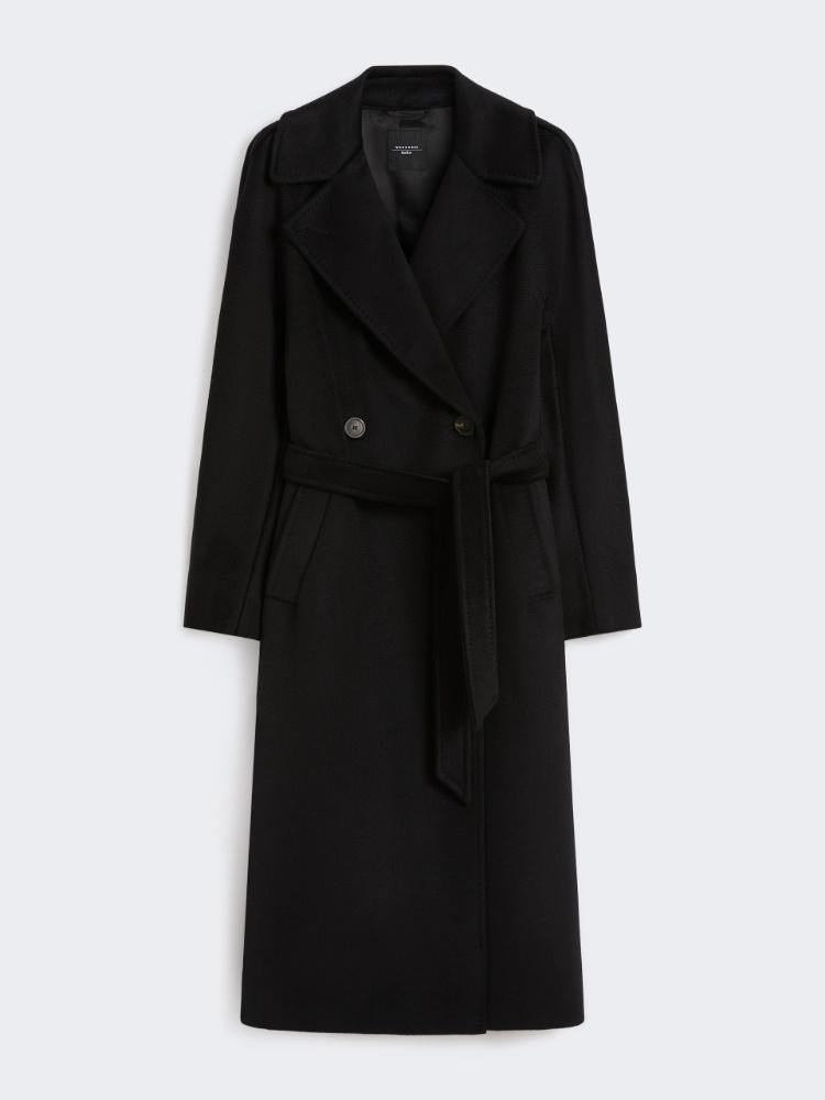 Cappotto midi doppiopetto in lana RESINA 013 WEEKEND 