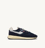 SNEAKERS REELWIND LOW IN NYLON E SUEDE BLUE SPACE E BIANCO