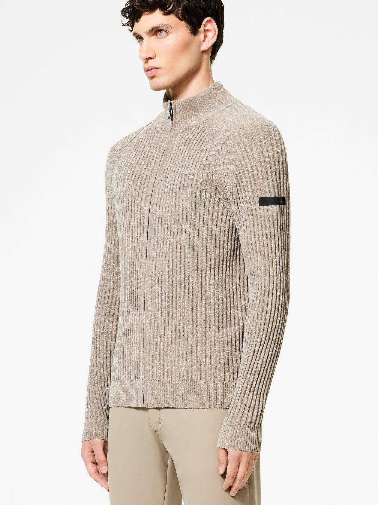 Velvet Rave Full Zip Knit<BR/> W25139 11 RRD 