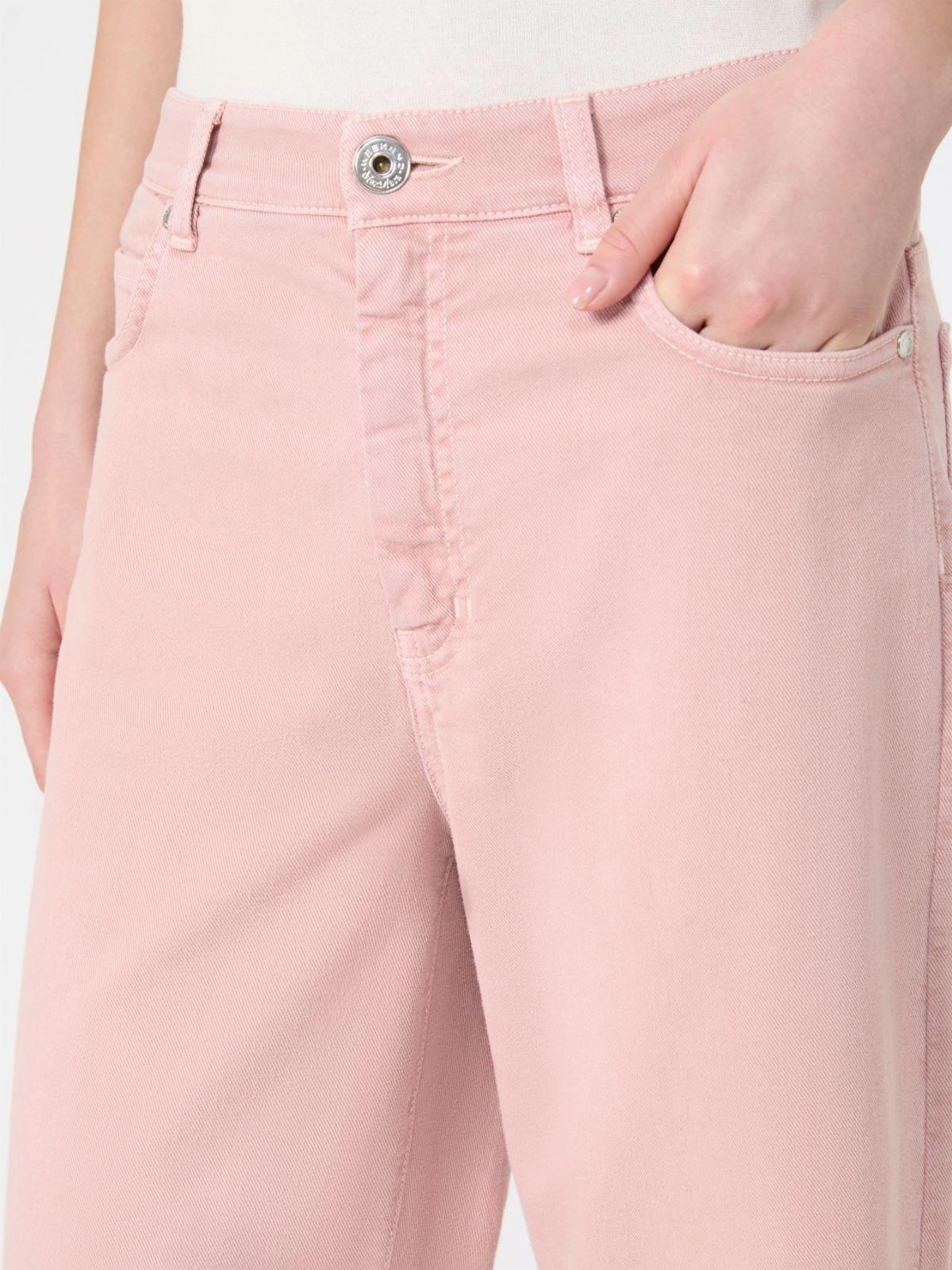 WKDMEDINA<BR/>Pantalone wide leg in drill di cotone WKDMEDINA 005 WEEKEND 