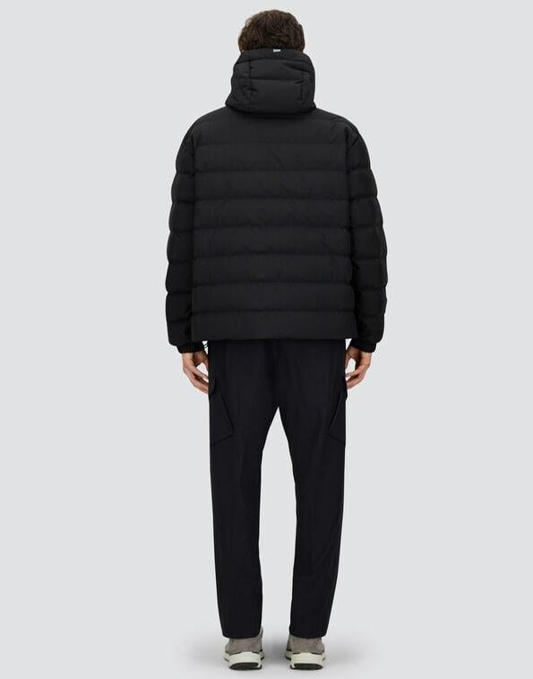 GIACCA CON CAPPUCCIO IN 2 LAYER WINDSTOPPER<BR/> PI001294U12840 9300 HERNO 