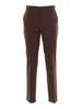 Pantalone sigaretta in gabardina