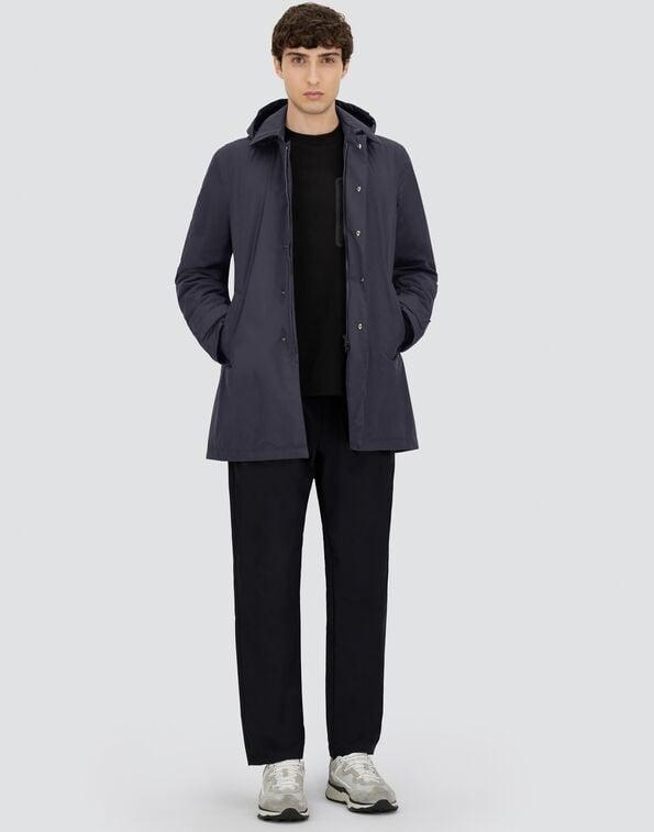PARKA LUNGO IN ANTIVENTO A 2 STRATI PI001242U12840 9201 HERNO 