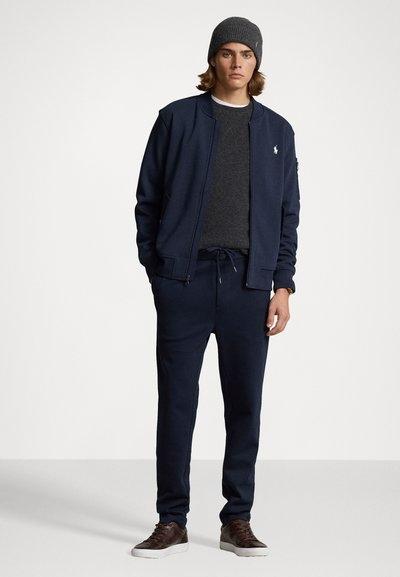 Felpa uomo in misto cotone con zip