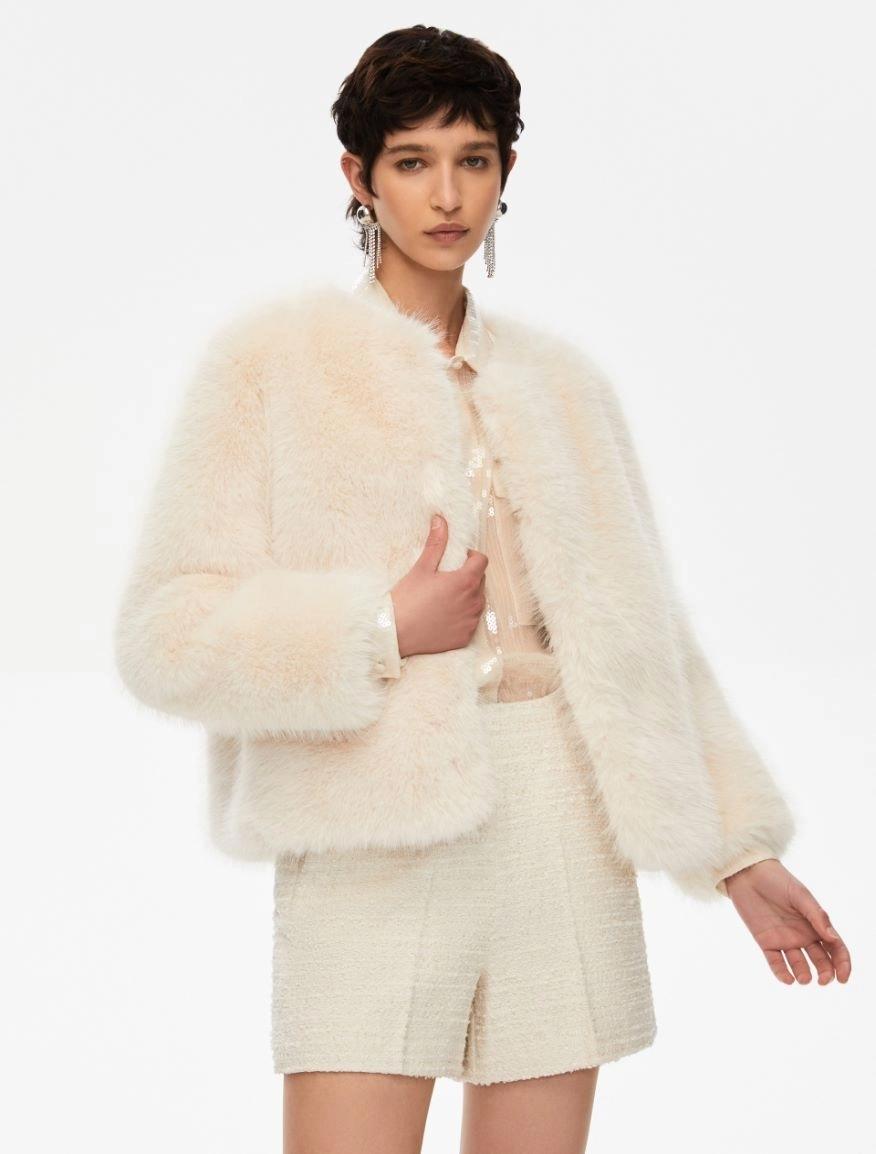 Giacca in eco pelliccia OVIDIO 001 IBLUES 