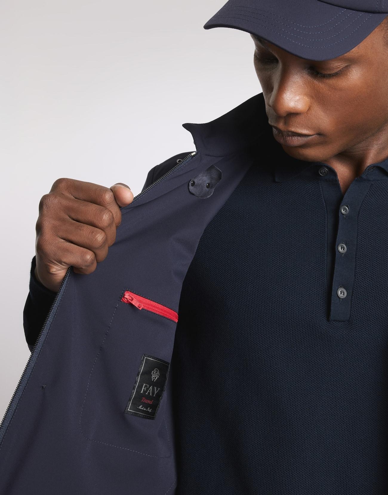Giacca Travel in Nylon Stretch NAM1952029SVUW U807 FAY 