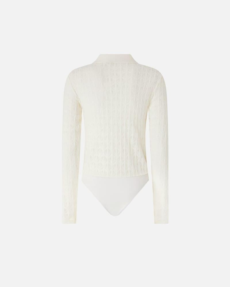 yoana Maglia body in pizzo 105977A2YI Z06 PINKO 