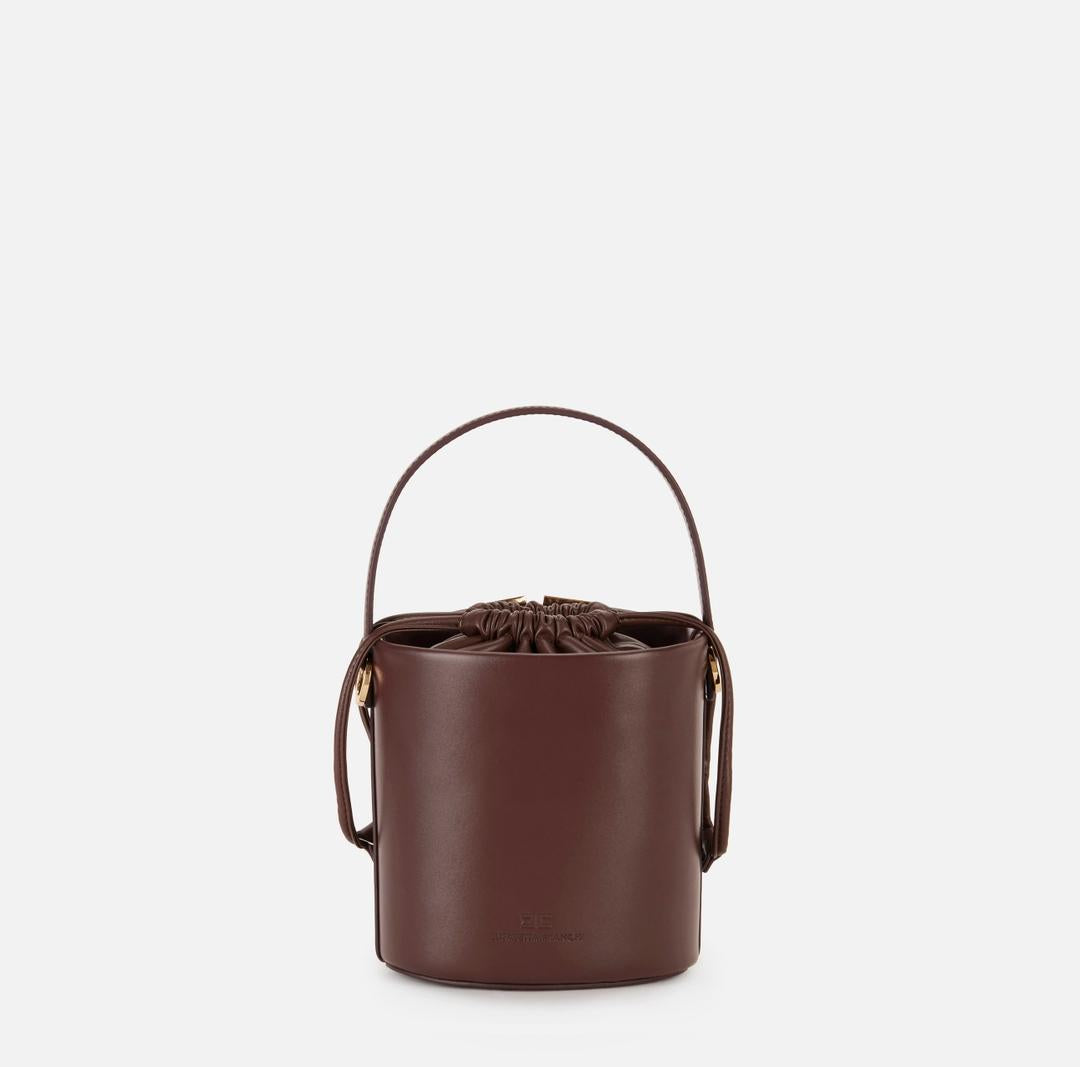 Borsa a secchiello con dettaglio logo<BR/> BS92A61E2 644 ELISABETTA FRANCHI 