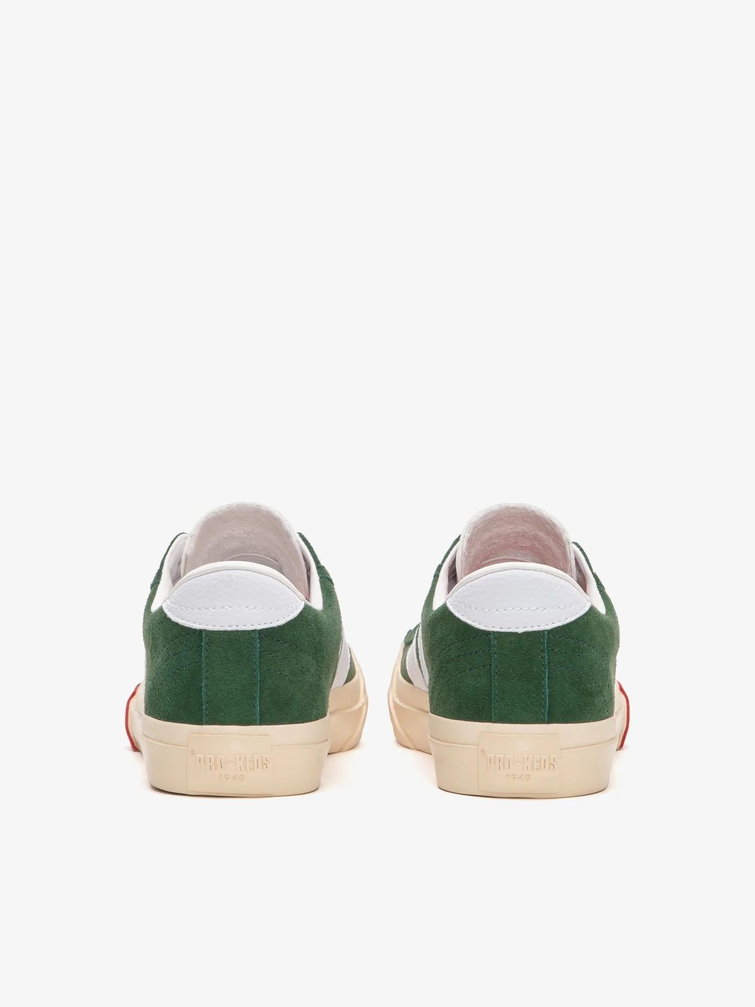 Royal Classic in pelle scamosciata verde e bianca<BR/><BR/> RC226SLM GR00003 PRO-KEDS 