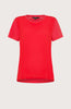T-shirt donna in doppio tessuto