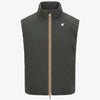 VALEN PLAIN WARMGREEN BLACKISHGiacca calda da uomo verde scuro