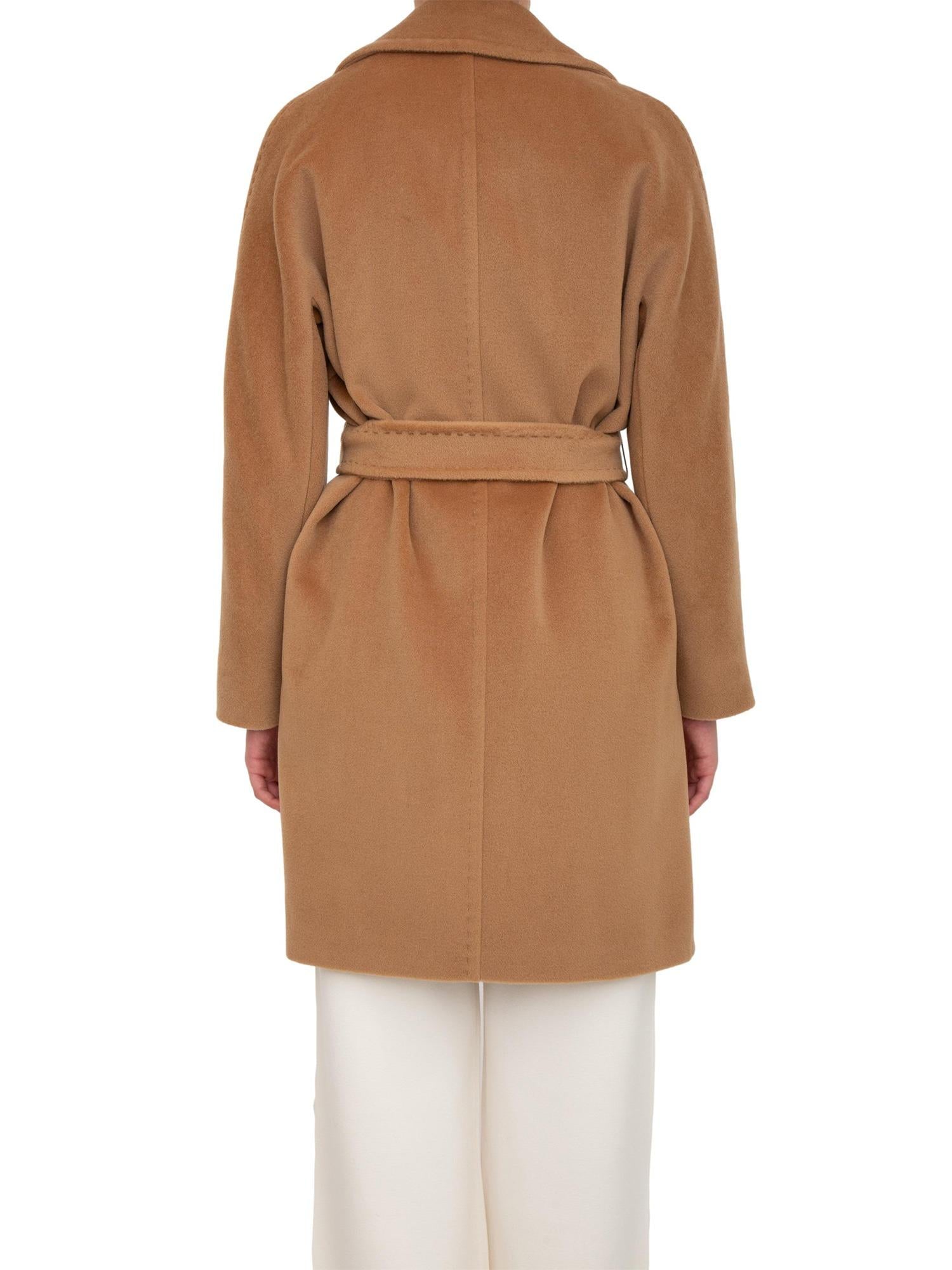 Cappotto a vestaglia in beaver di lana SCIRE 002 MAX MARA STUDIO 