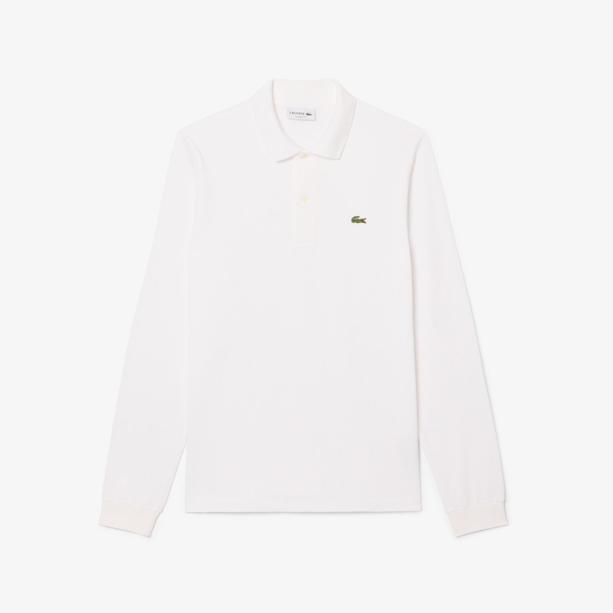 Polo in cotone a maniche lunghe L1312 001 LACOSTE 