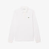 Polo in cotone a maniche lunghe