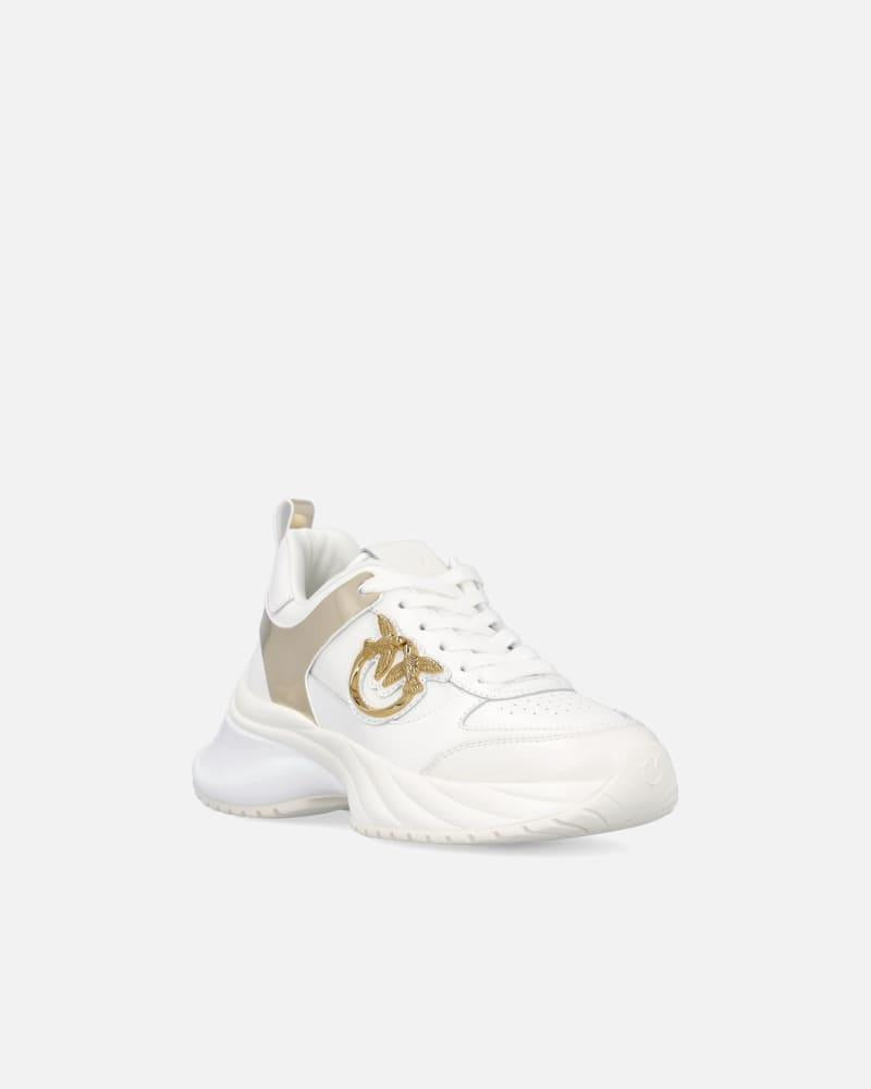 Sneakers Ariel effetto pelle con dettagli specchio<BR/><BR/> SS0027P025 Z1B PINKO 
