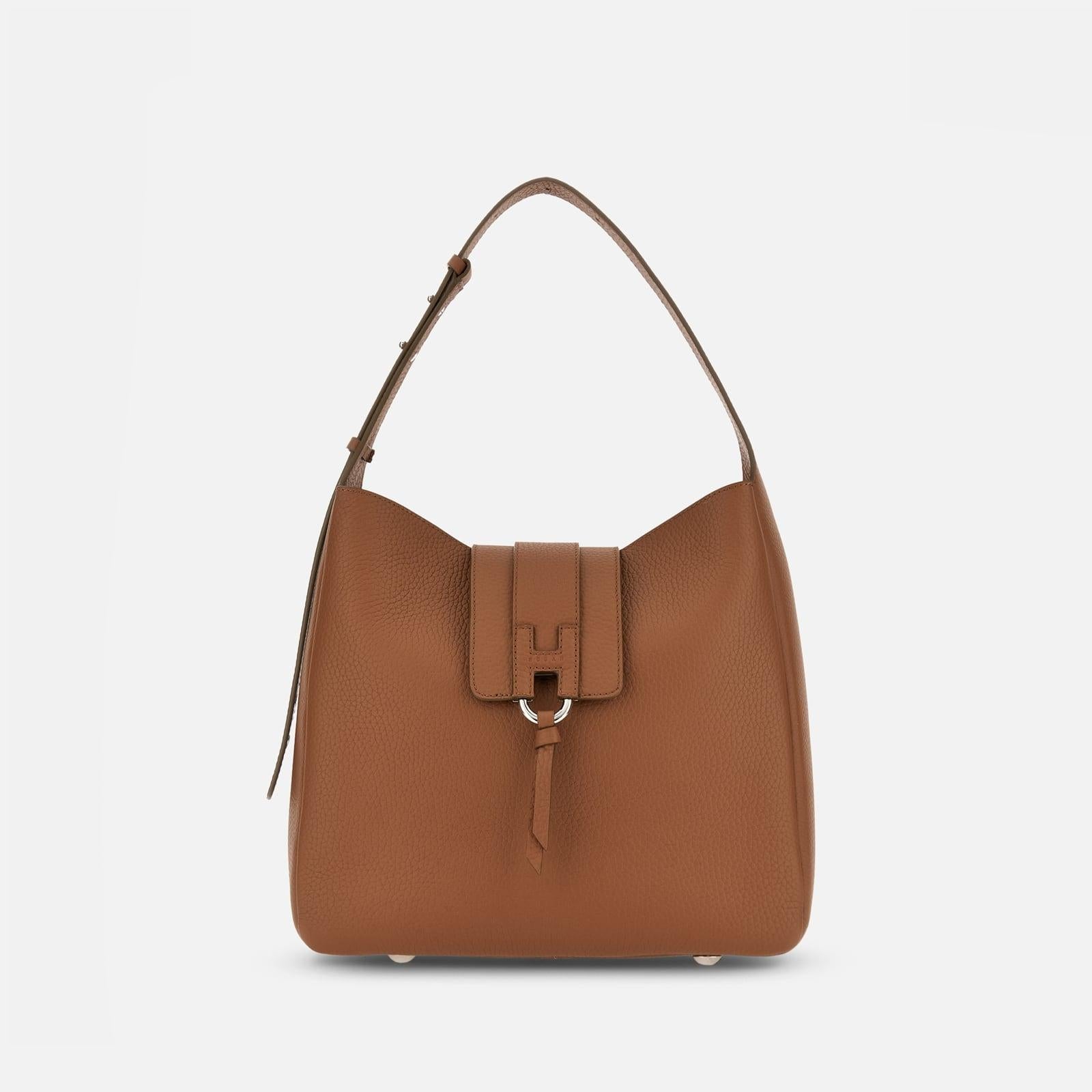 Borsa Hobo Hogan Trend<BR/>Marrone KBW01XS0200TH1 S018 HOGAN 