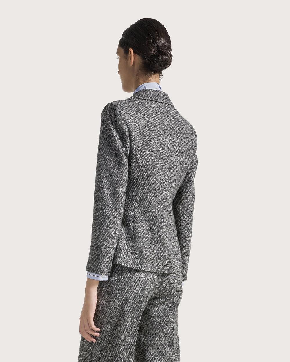 Giacca monopetto in misto lana<BR/> GI0781150981 952 SEVENTY 