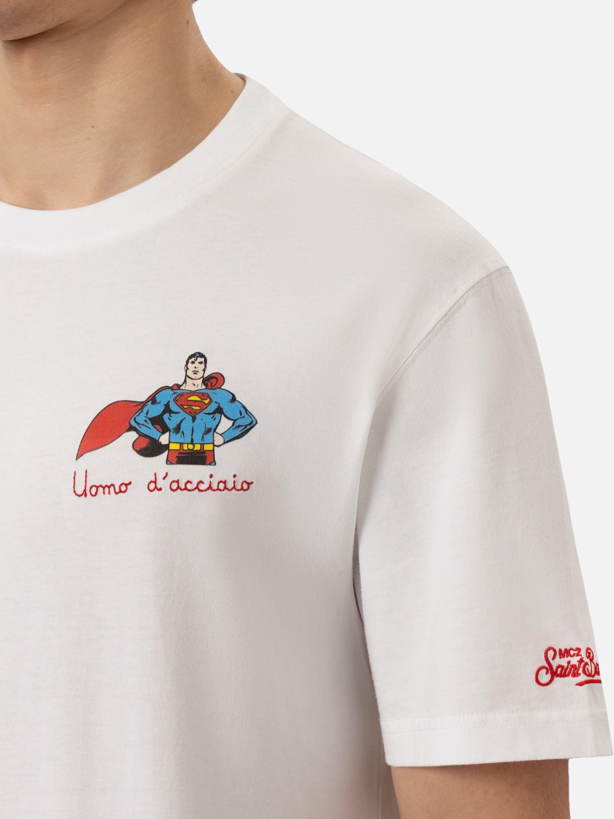T-shirt da uomo in cotone con stampa