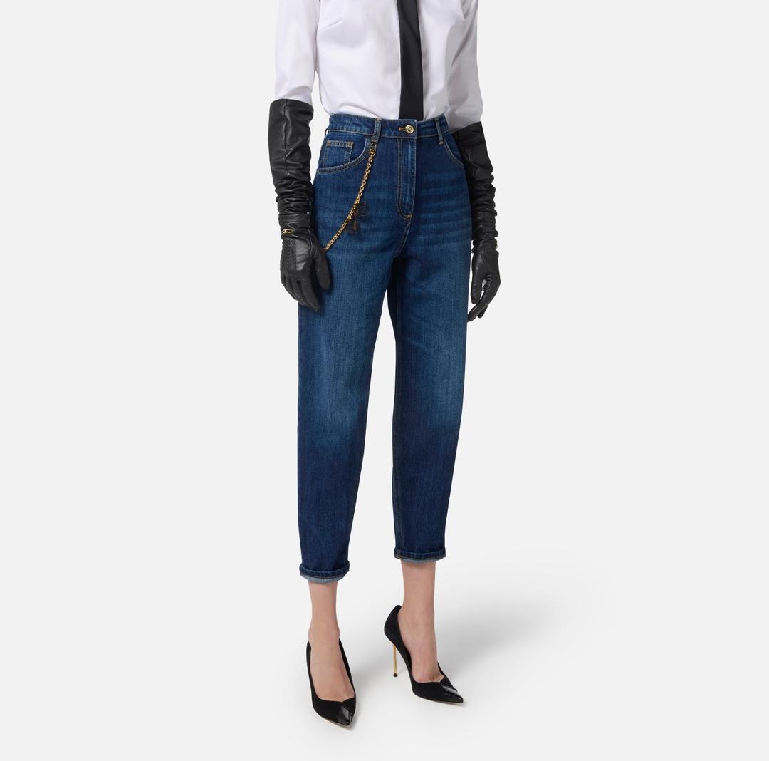 Jeans con catena gioiello PJ14D56E2 104 ELISABETTA FRANCHI 