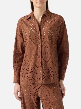 Camicia MC2 SAINT BARTH Cristal Donna<BR/> CYS0001 01005L MC2 SAINT BARTH 