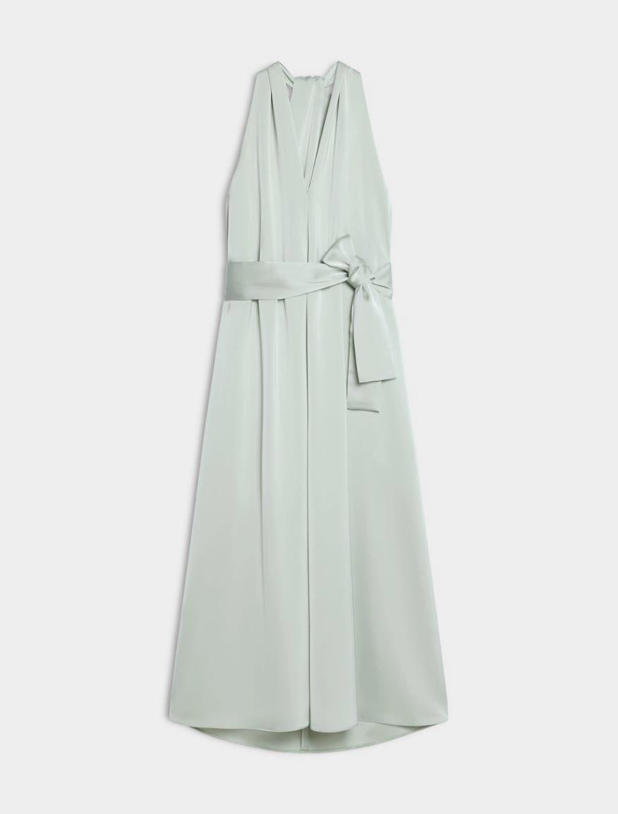 Abito in raso color<BR/>menta IBLPIOGGIA 001 IBLUES 