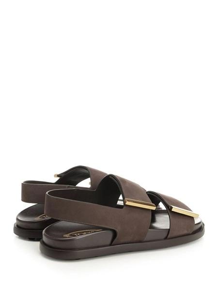 Sandalo in Nabuk<BR/> XXW68K0JE60UFQ S808 TOD'S 