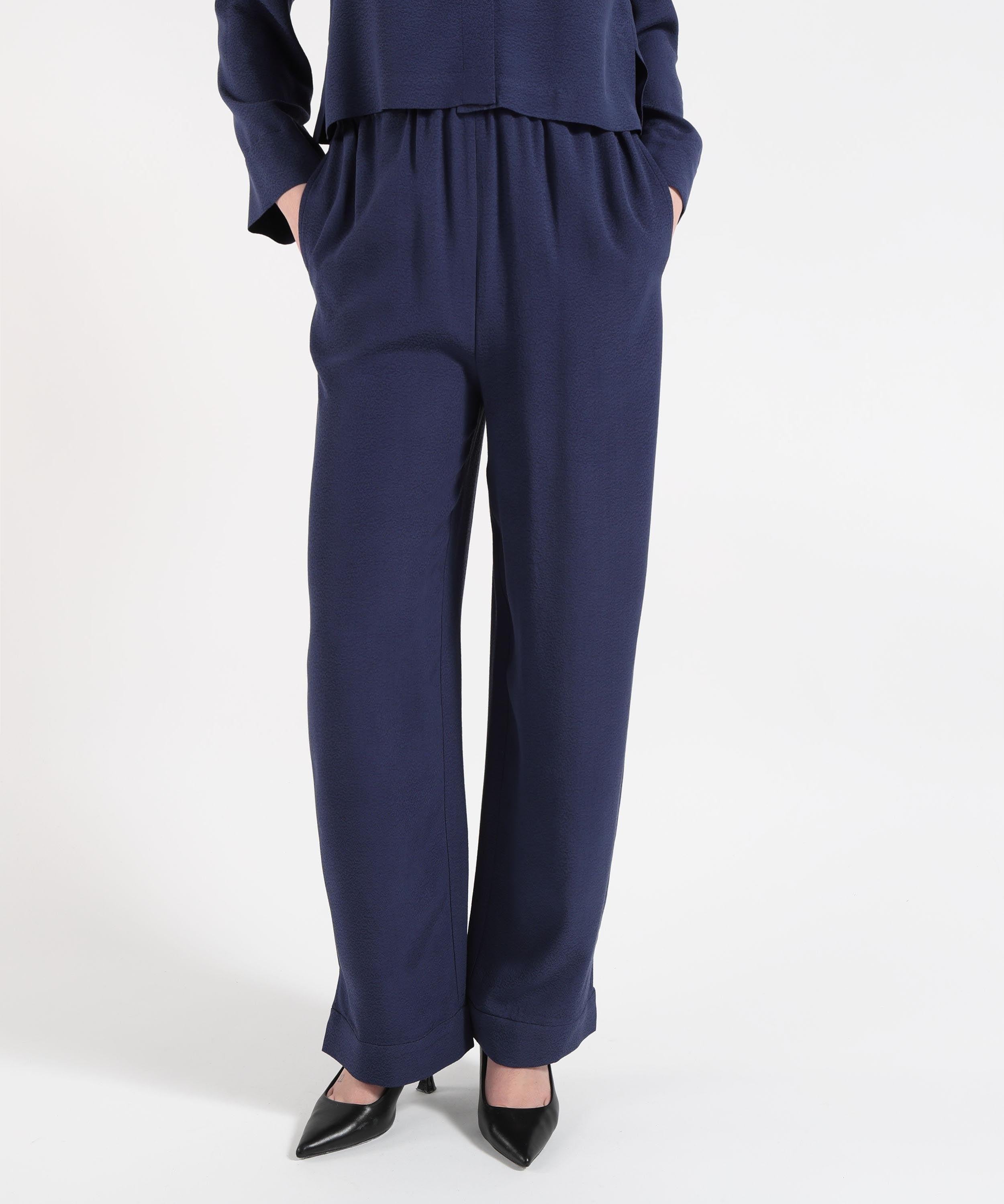 Pantalone Donna Morbido con Vita Elasticizzata EW003105AF20287 UB130 ARMANI 