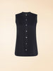 Oxford Sleeveless Wom Shirt