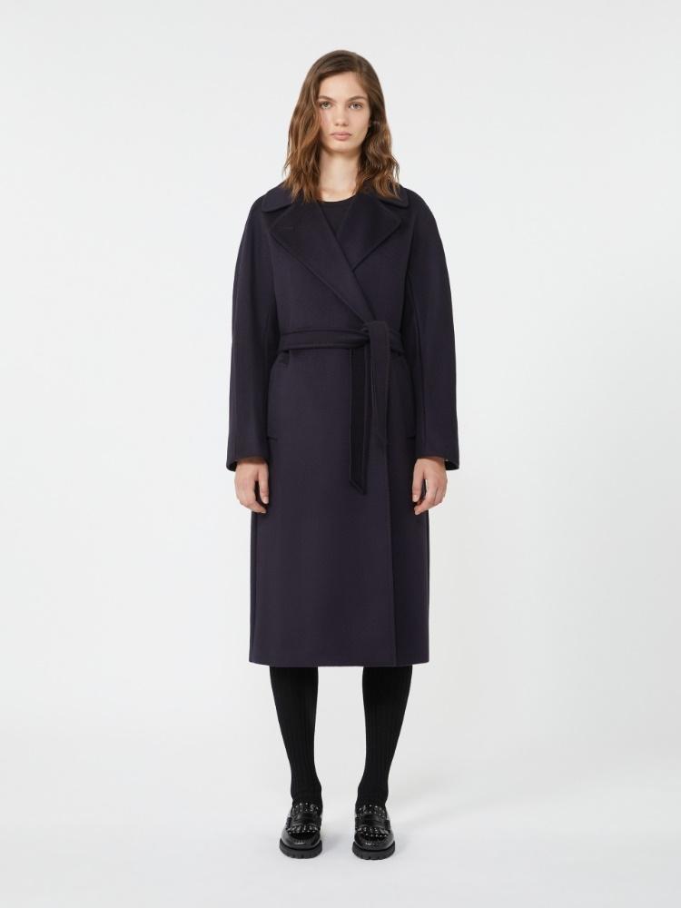 Cappotto midi doppiopetto in lana RESINA 010 WEEKEND 
