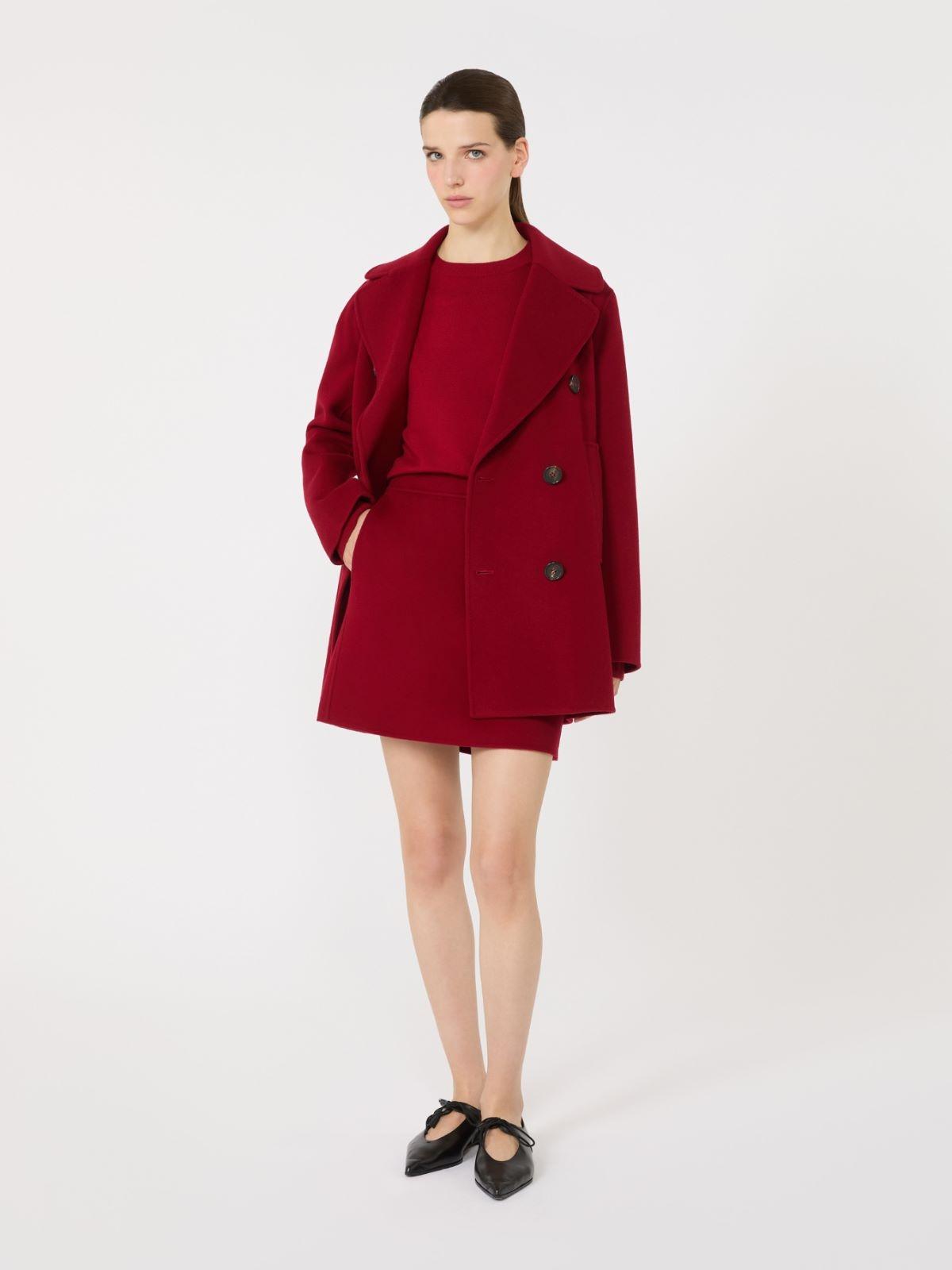 Cappotto corto doppiopetto in lana CABAN 054 S MAX MARA 