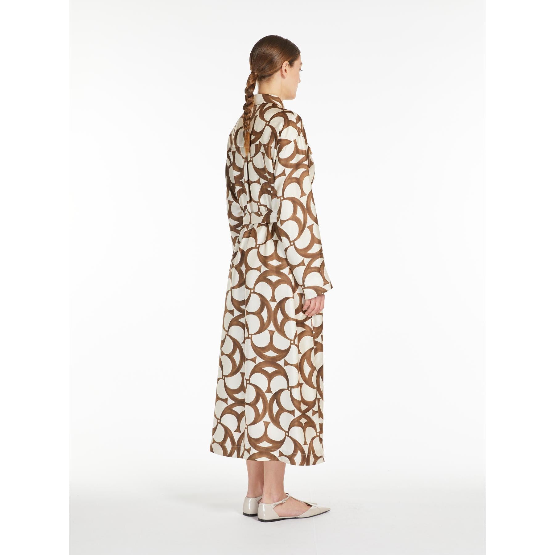 Abito donna chemisier in pura seta ILEANA 001 S MAX MARA 