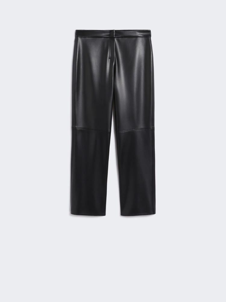 Pantalone slim in tessuto spalmato SUBLIME 004 S MAX MARA 