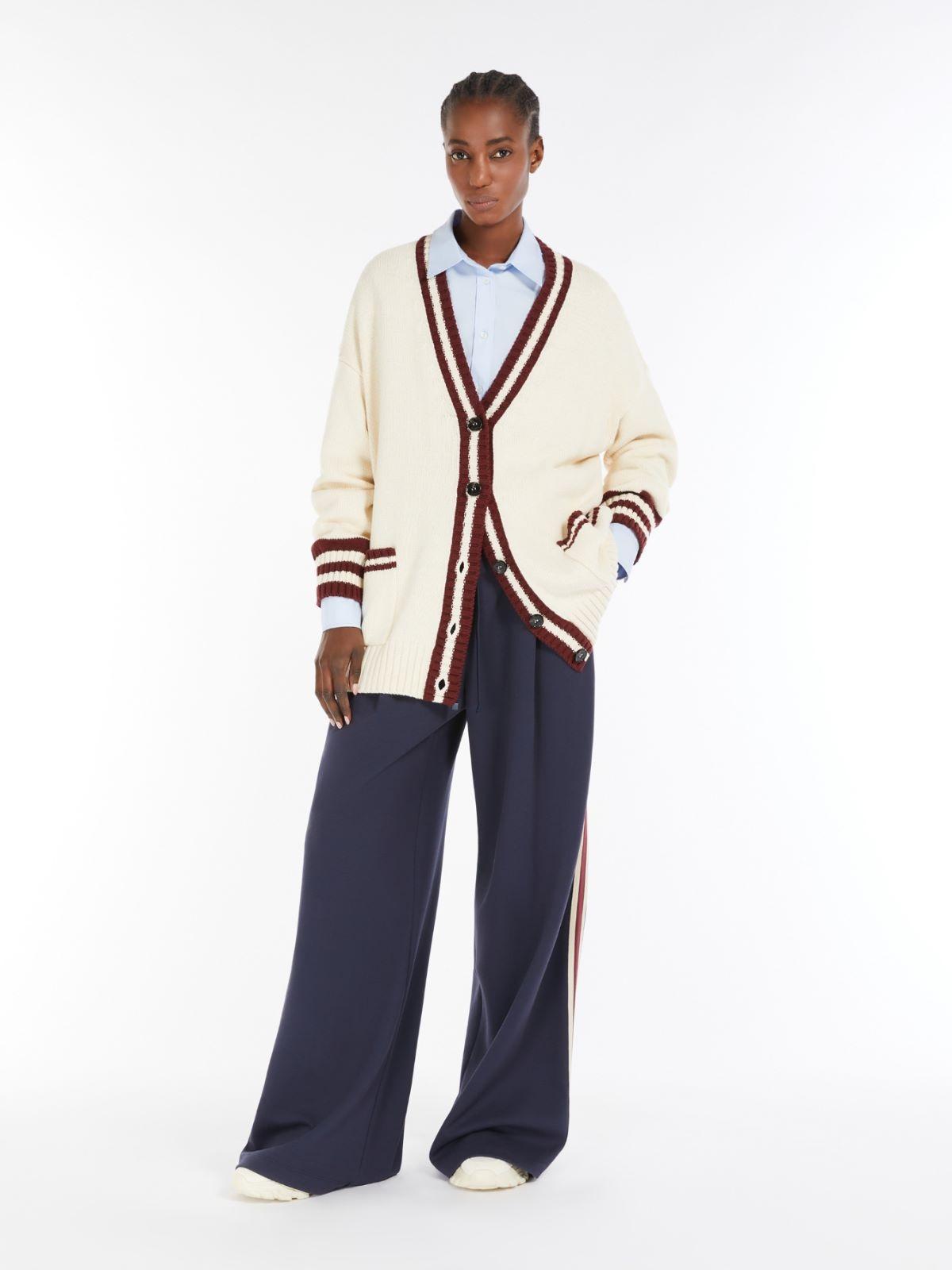 Cardigan donna in filato di cotone VICOLO 018 WEEKEND 