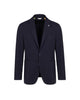giacca nuvola punto milano stretch blu