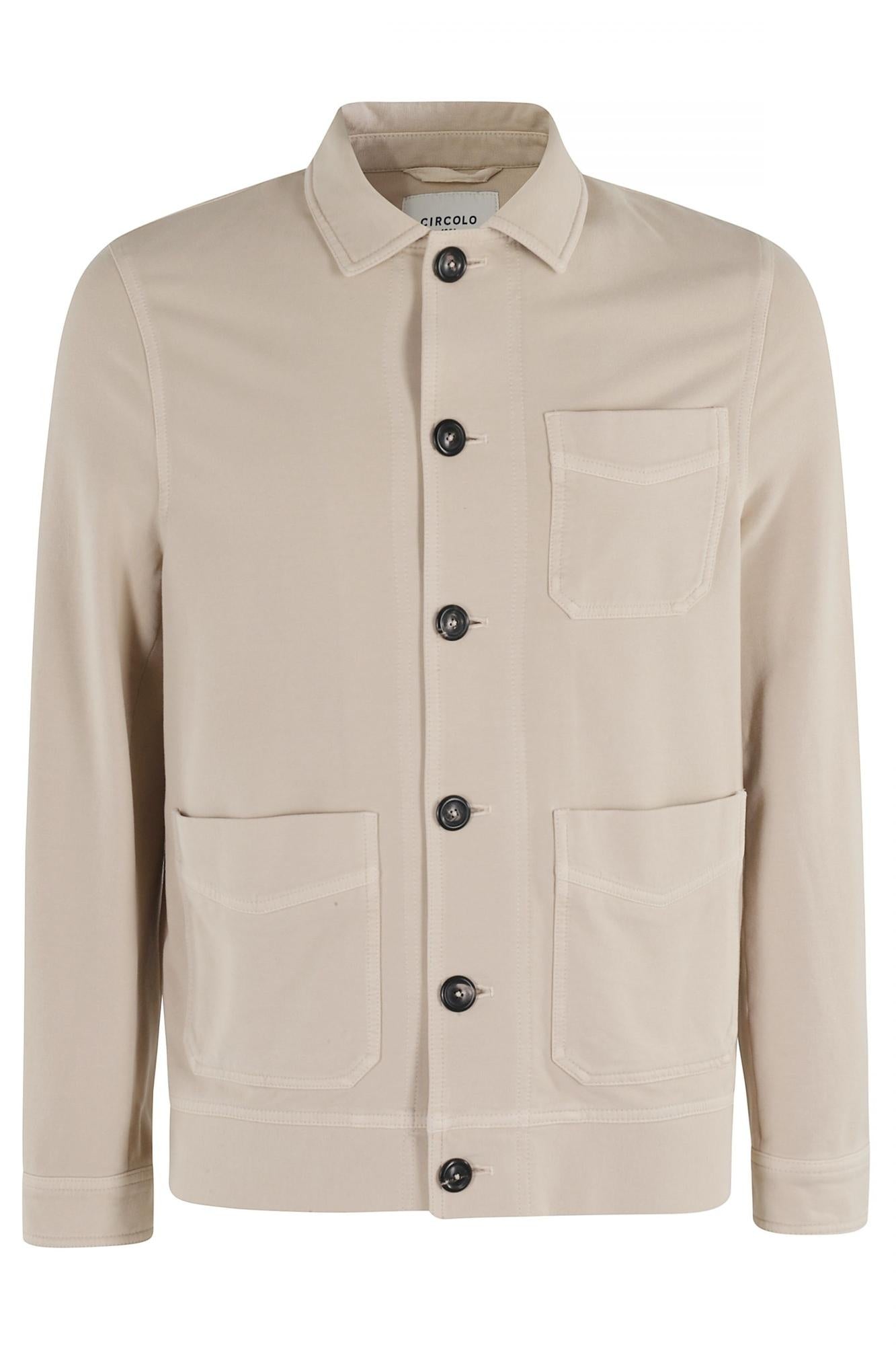 Giacca Overshirt Sabbia