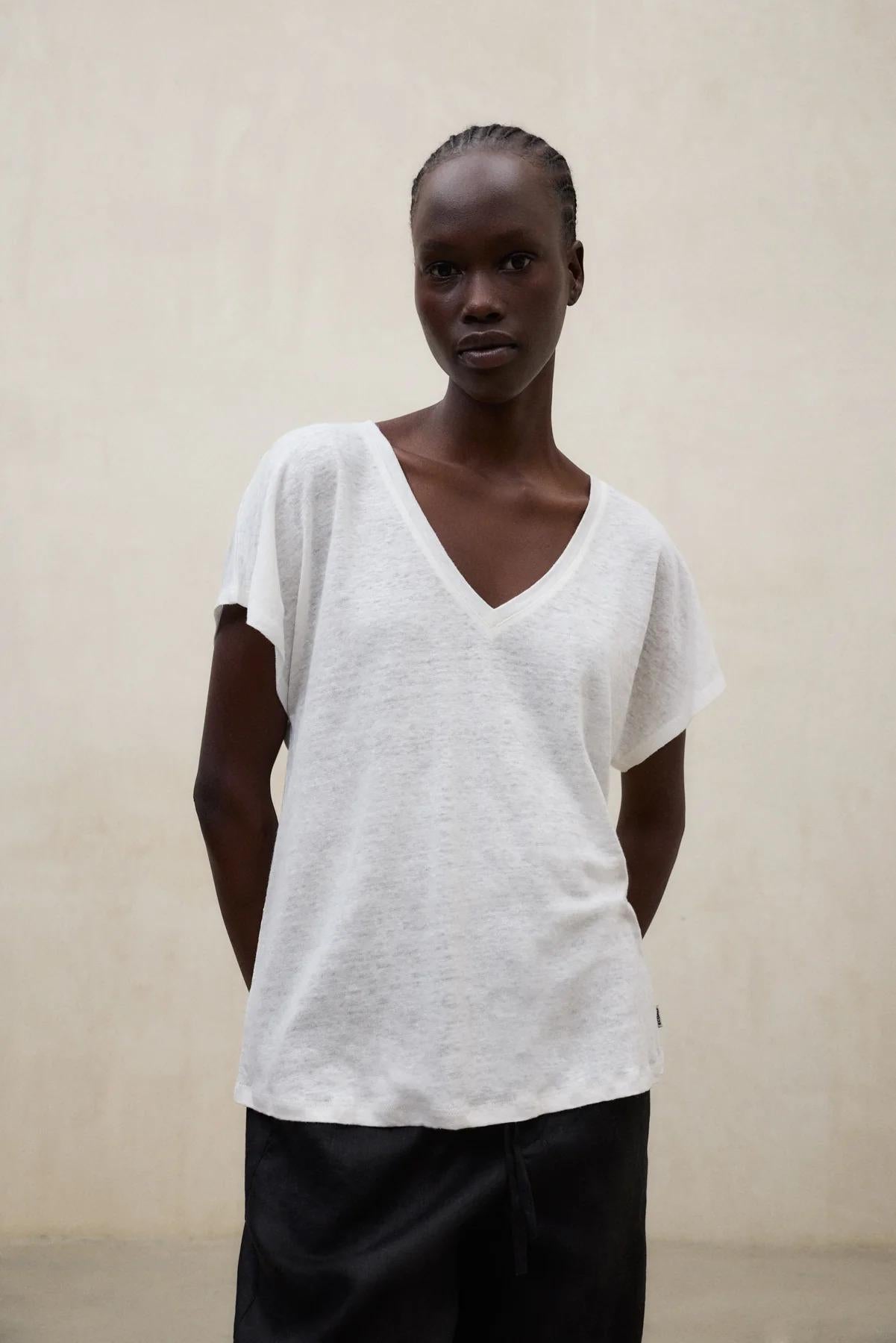 Maglietta Arendal Bianca<BR/><BR/> ARENDAL 000 ECOALF 