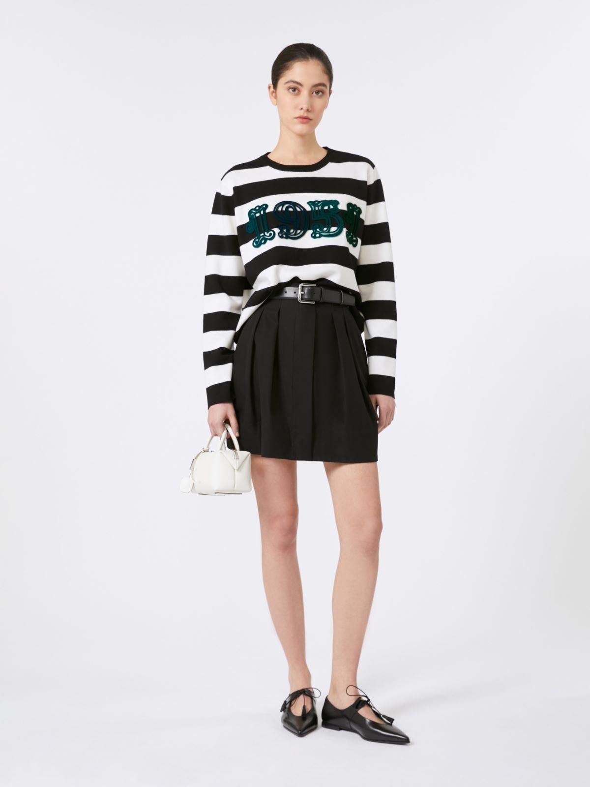 Maglia in lana con ricamo 1951 VITERBO 007 MAX MARA 