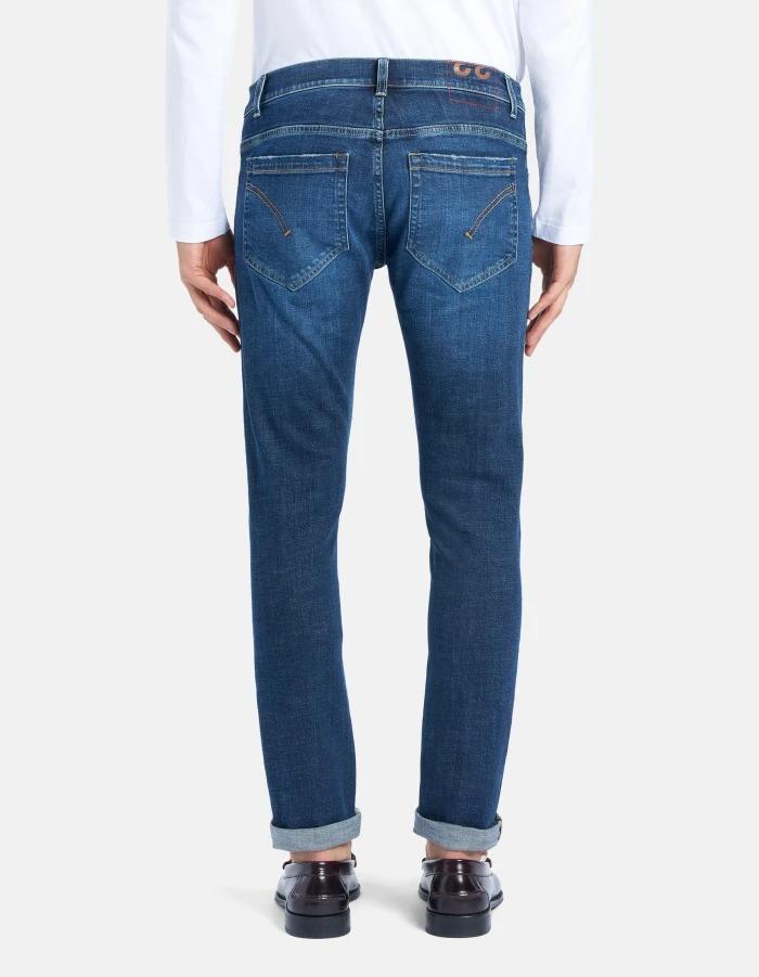 Jeans George skinny in denim stretch responsabile<BR/> UP232DSK316J12 800 DONDUP 