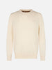 Maglione uomo girocollo in misto cashmere Regent