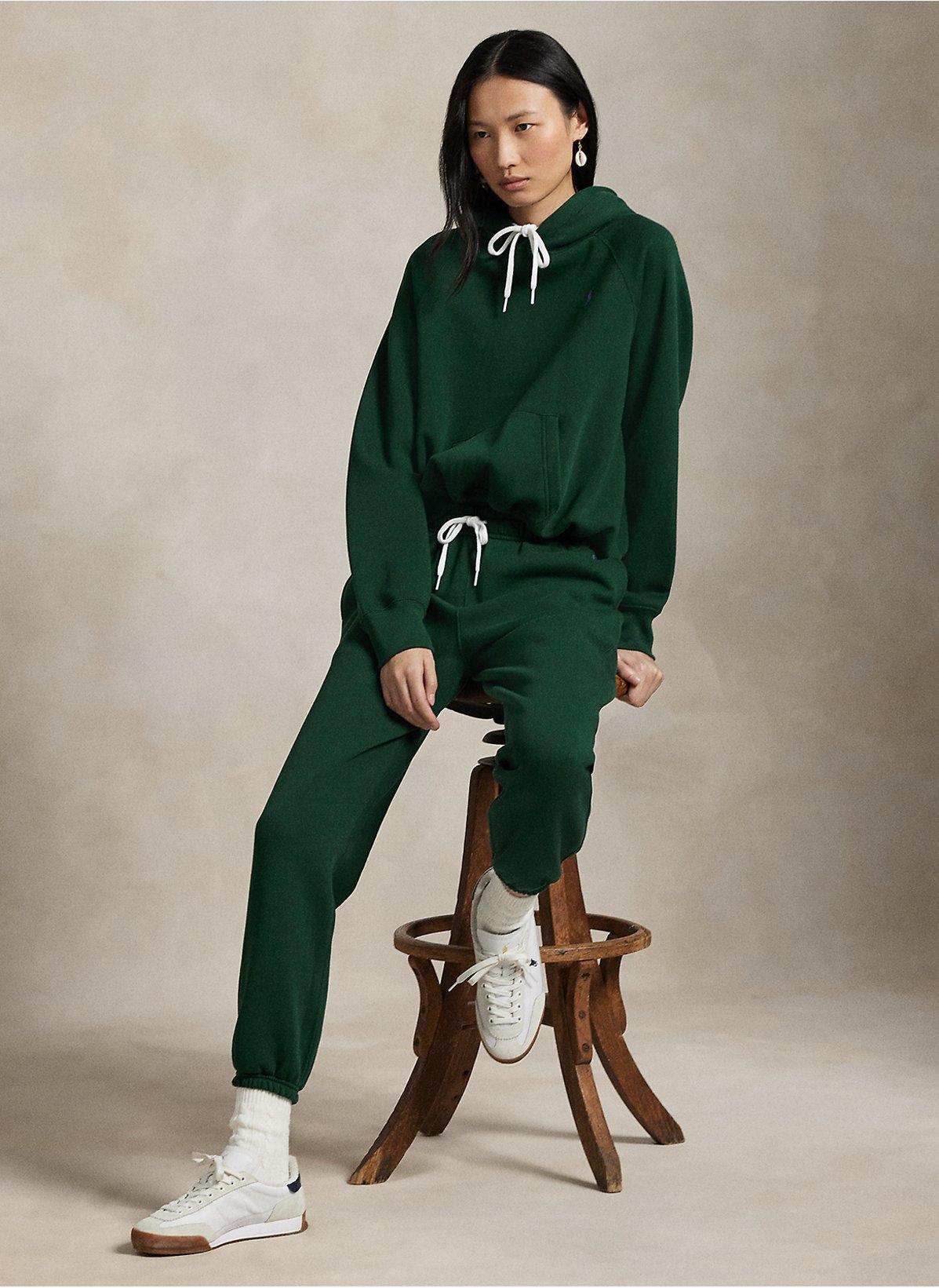 Felpa donna in cotone con cappuccio 211971698 005 RALPH LAUREN 