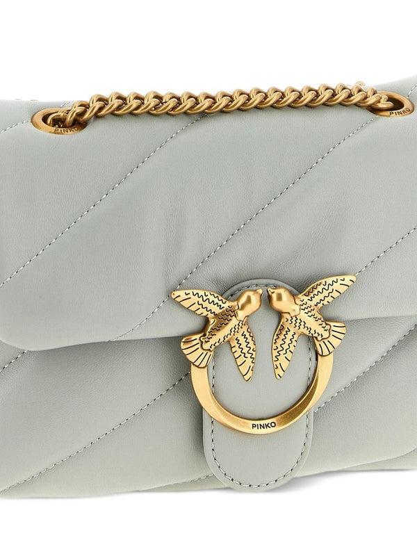 Borsa piccola a tracolla Love Bag Puff Maxi Quilt<BR/> 100039A0F2 K32Q PINKO 