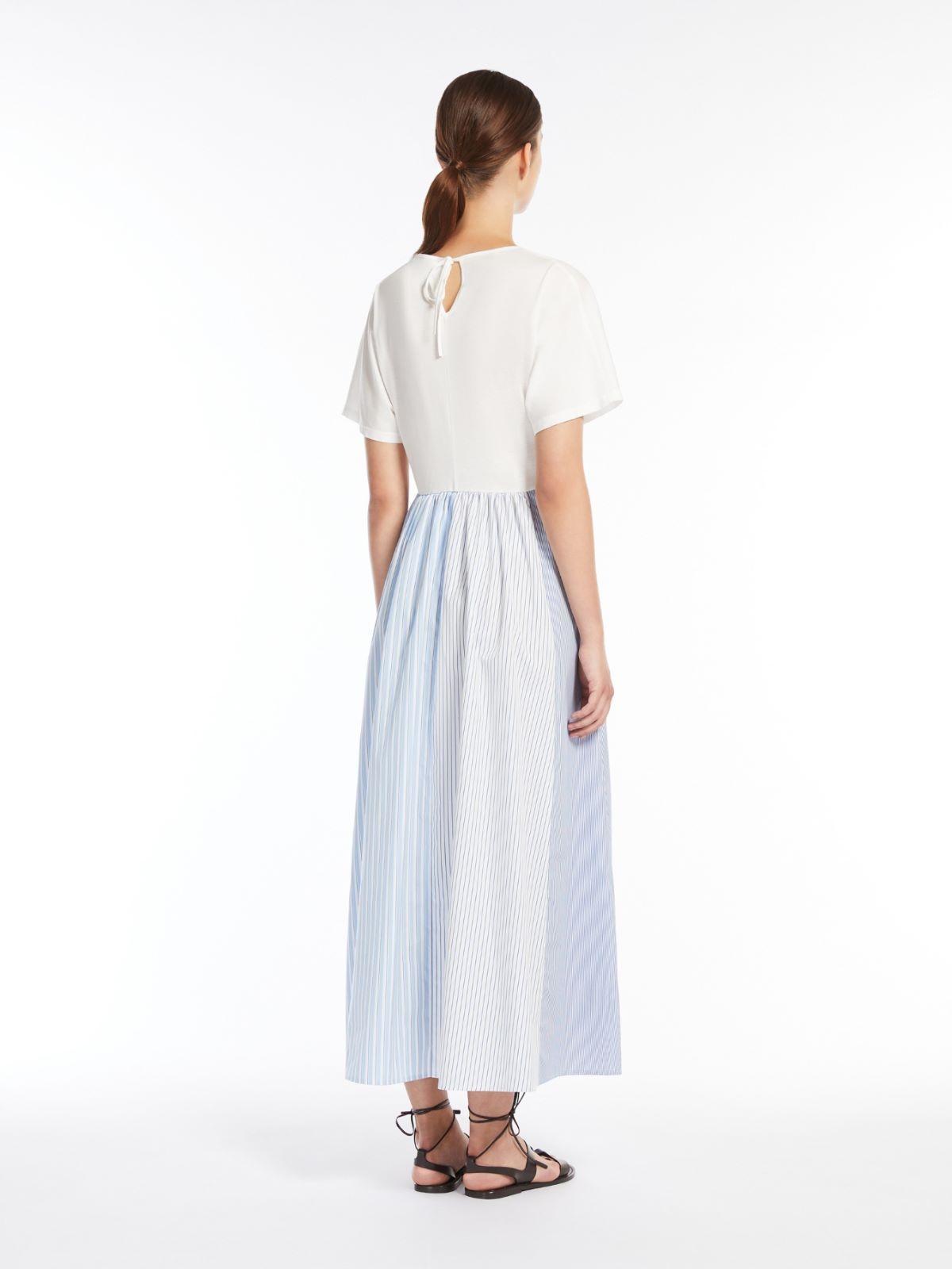 Abito donna in jersey di cotone dal volume ampio BRONZO 001 WEEKEND 