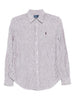 Camicia donna in lino a righe