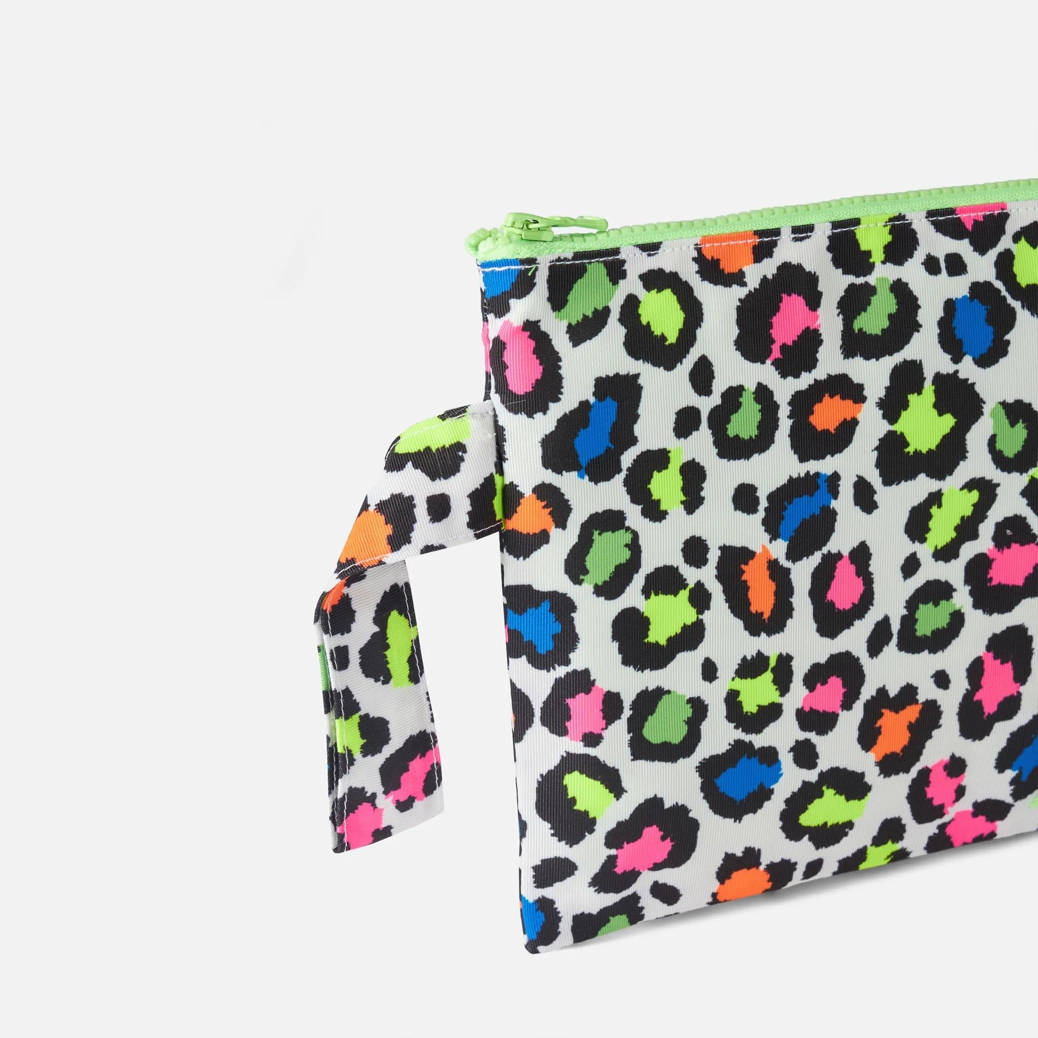 Pochette Pareasy in nylon con stampa animaliè PARE0001 00435D MC2 SAINT BARTH 