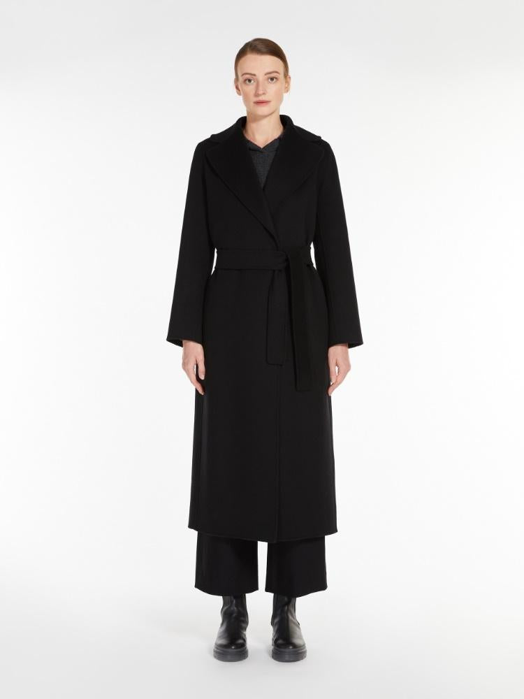 Cappotto a vestaglia in drap di lana POLDO 013 S MAX MARA 